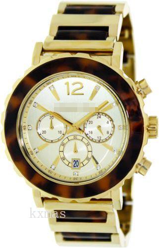 Wholesale Discount Buy Stainless Steel And Tortoise Acetate Replacement Watch Band MK5790_K0000647