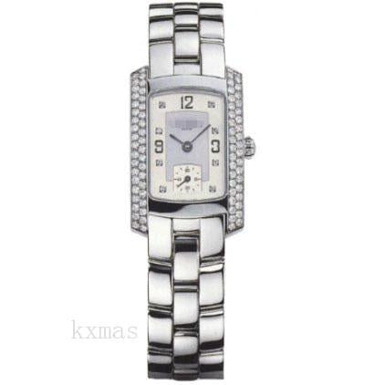 Quality Inexpensive 18Kt White Gold Polished Watch Band MOA08099_K0007605