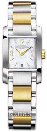 Best Budget Luxury 18K-Gold-And-Steel 16 mm Watch Belt MOA08600_K0035566