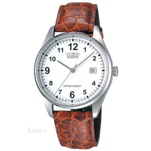 Unique Designer Leather Watch Strap MTP-1175E-7BJF_K0002004