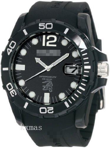 Classy Inexpensive Rubber 23 mm Watch Wristband N1354UNN_K0024838