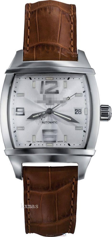 Cheap Classic Leather 21 mm Wristwatch Strap NM1068D-L1J-WH_K0020166