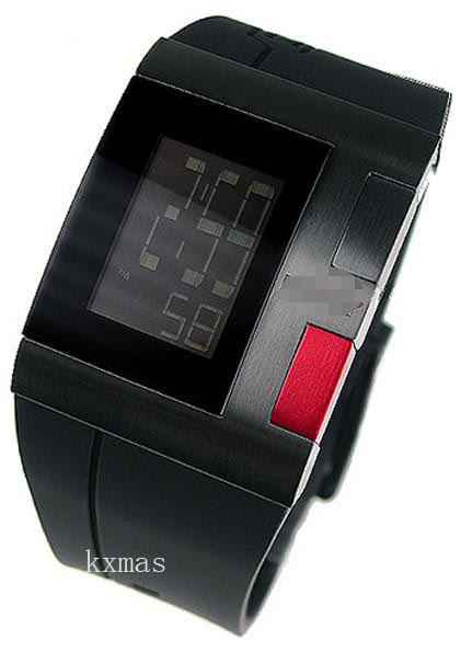 Wholesale Swiss Black PU Watch Band NY1313_K0039907
