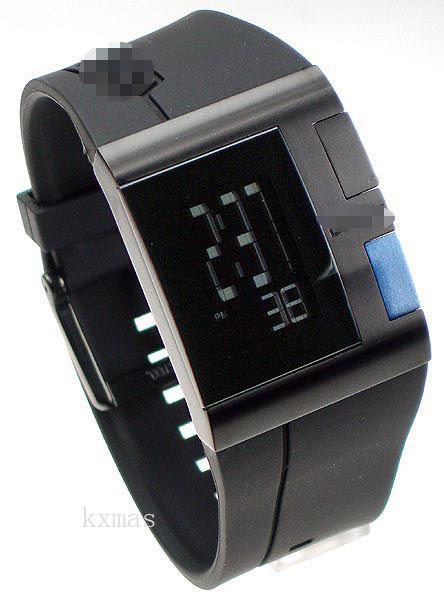 Wholesale Stylish Black PU Wristwatch Strap NY1314_K0039906