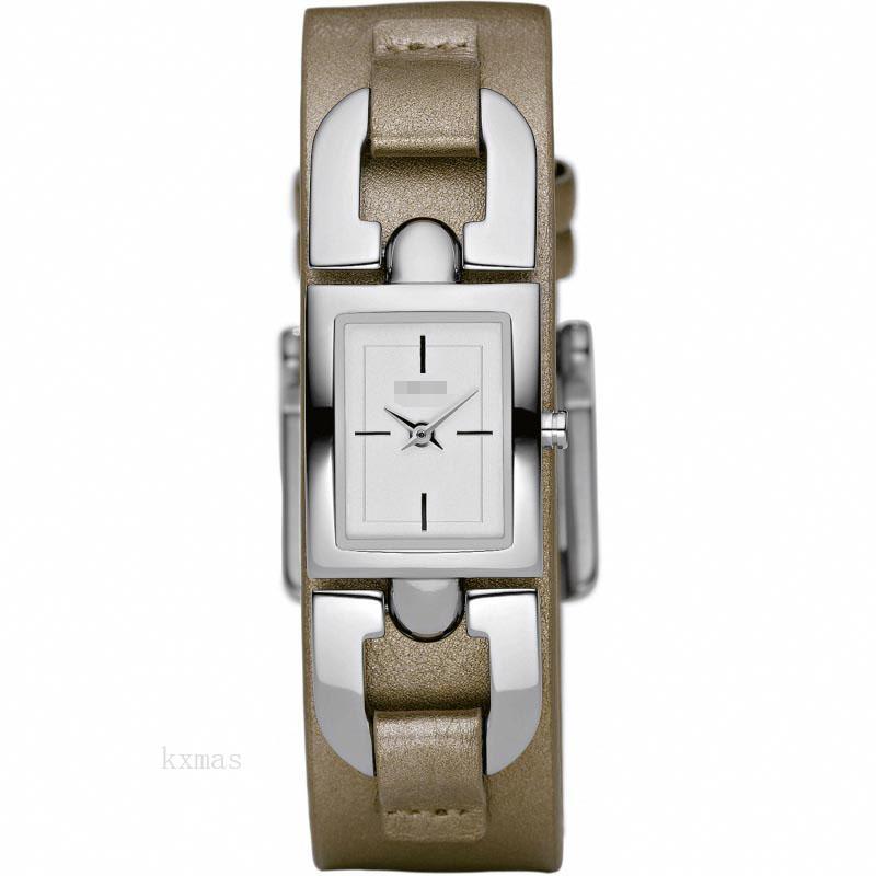 Shop Wholesale Prices Leather Watch Strap Replacement NY4938_K0002966