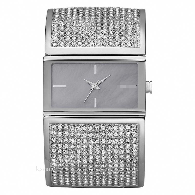 Classic Stainless Steel And Crystals Watch Bracelet NY8041_K0002956
