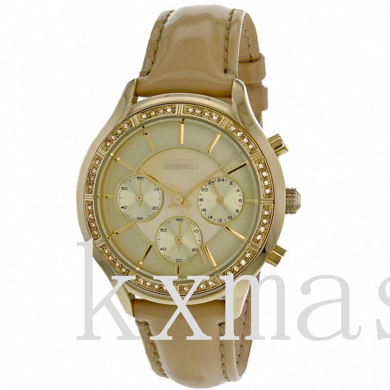 Buy Elegance Leather Replacement Watch Band NY8254_K0002924
