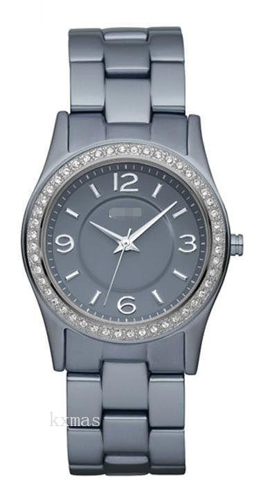 Inexpensive Luxury Aluminium 18 mm Wristwatch Strap NY8311_K0019646