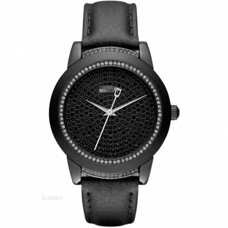 Inexpensive High Quality Leather 17 mm Watch Strap NY8689_K0002838
