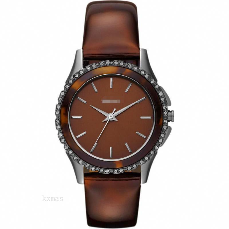 Cheap Classic Leather 16 mm Watch Strap NY8705_K0003065
