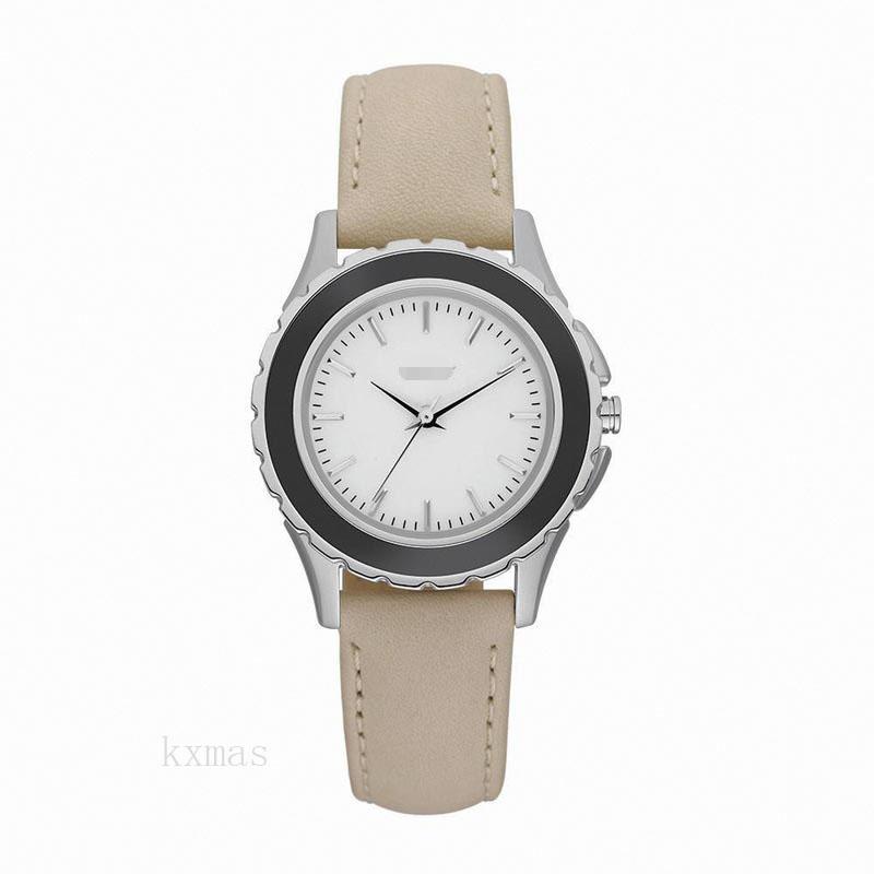 Bargain Stylish Leather 15 mm Replacement Watch Strap NY8769_K0003043