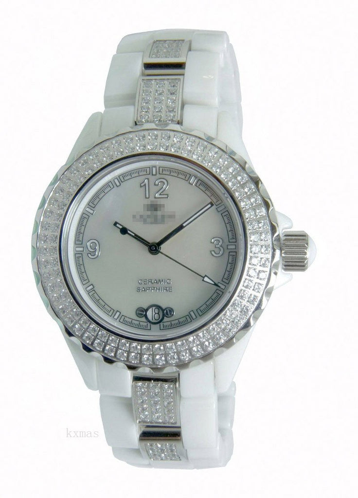 Bargain Elegant Ceramic 19 mm Watch Strap ON8891-L7_K0021607