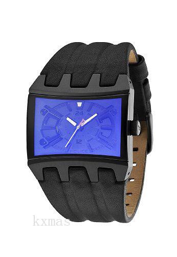 Awesome Elegance Leather 30 mm Watch Wristband PL13420JSB-05C_K0026912