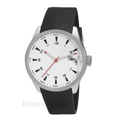 Wholesale Unique Black Rubber Replacement Watch Band PU102601003_K0035139