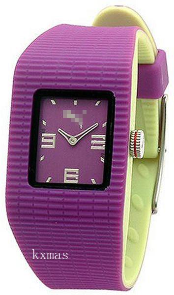 Comfortable Two Tone Rubber Wristwatch Band PU202PR.0036.906_K0037528