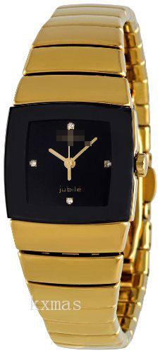 Classy Affordable Gold Tone Stainless Steel 20 mm Watch Wristband R13843712_K0030292