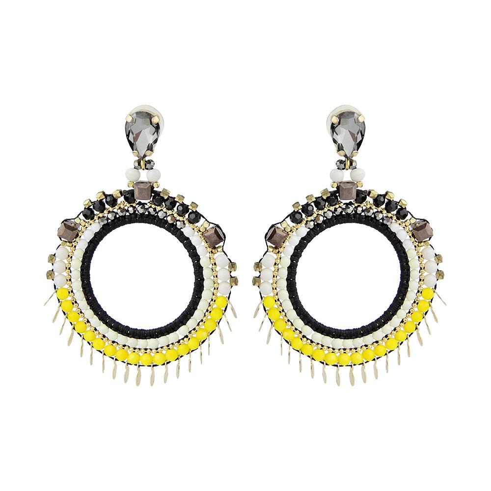 Statement Beadweaving Hoops