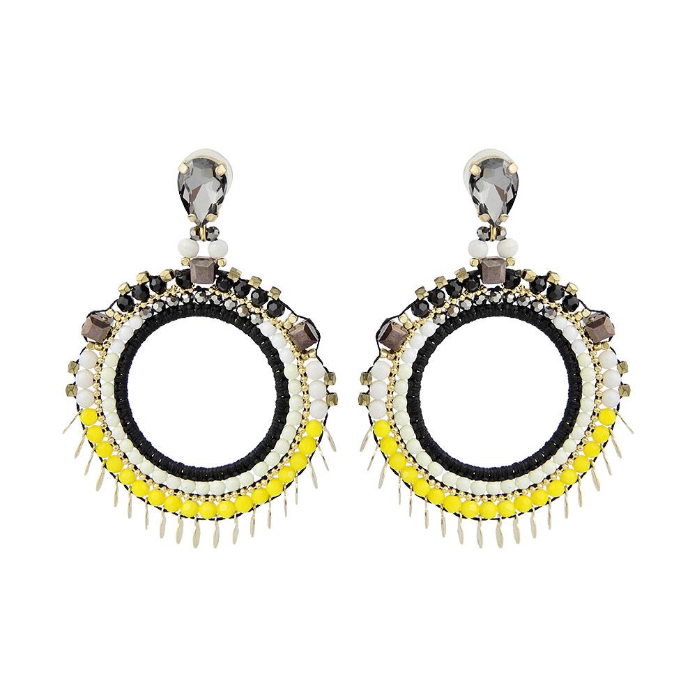 Statement Beadweaving Hoops