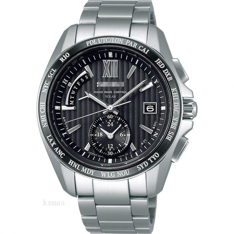 Inexpensive Trendy Stainless Steel Wristwatch Band SAGA145_K0005494
