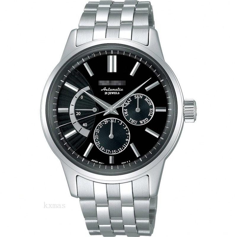 Custom Elegance Stainless Steel 18 mm Watch Band SARC013_K0005579