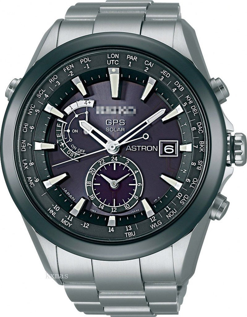 Good Quality Titanium 23 mm Watch Band SAST003_K0029445