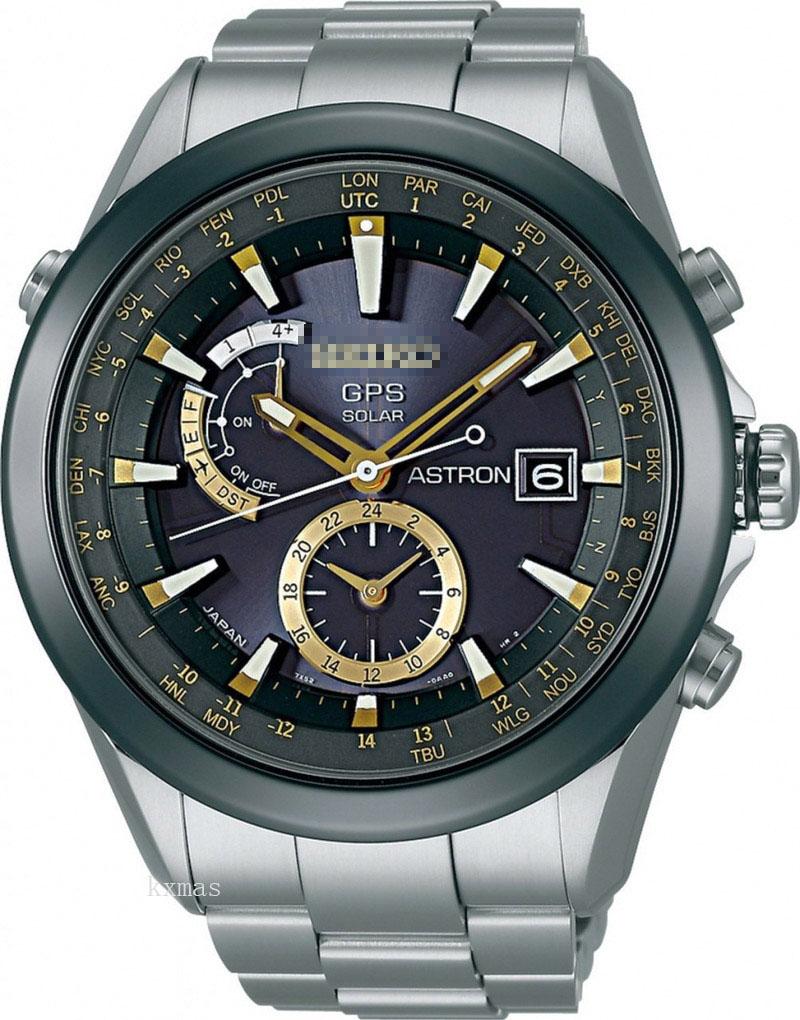 Best Buy Shopping Stainless Steel 23 mm Watch Belt SAST005_K0005645