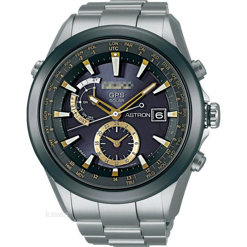 Prince Fashion Titanium 20 mm Replacement Watch Band SBXA005_K0005218