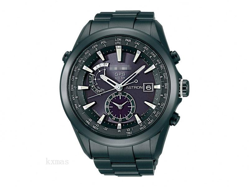 Prestige Titanium 20 mm Watch Wristband SBXA007_K0005217