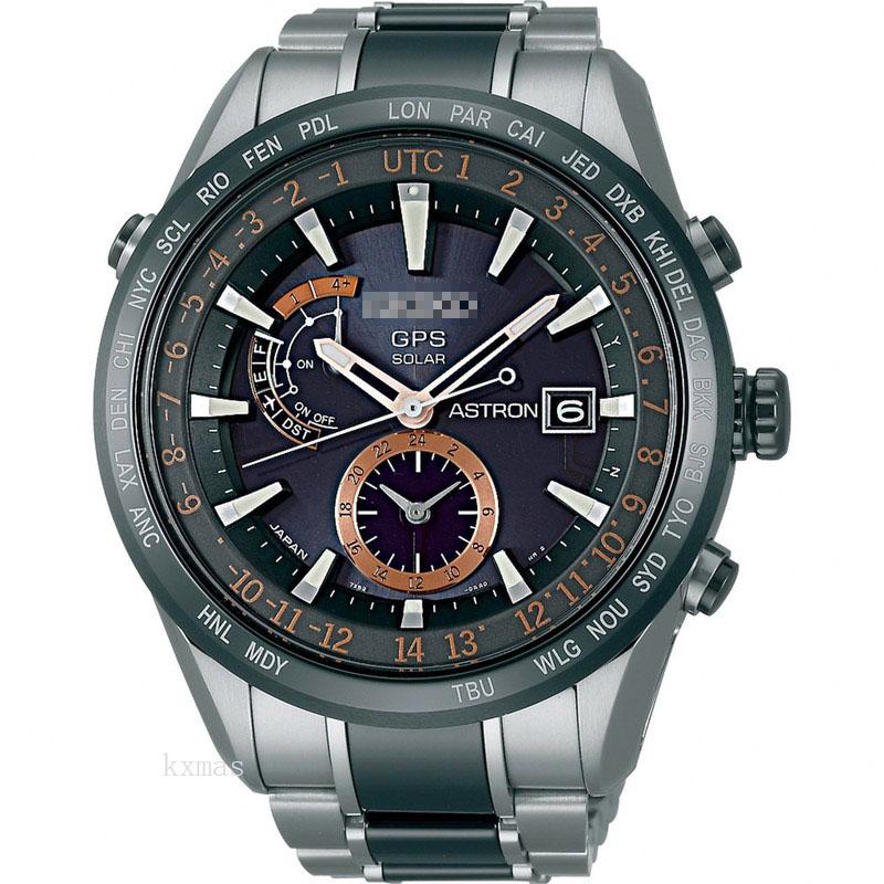 Nice Designer Titanium And Ceramic 20 mm Watch Band SBXA017_K0005214