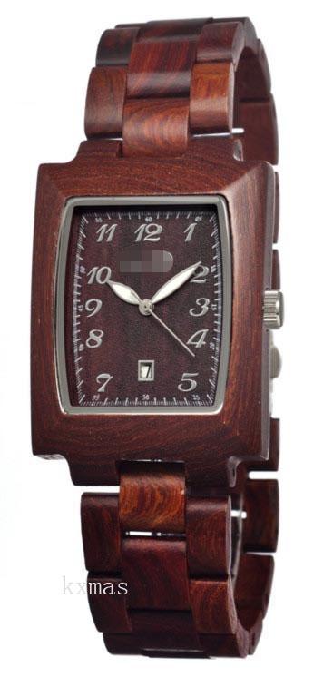 Extremely Cheap Wood 20 mm Replacement Watch Strap SEGO03_K0005168