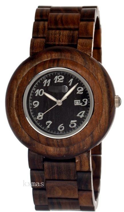 Discount Fashion Wood 25 mm Watch Strap Replacement SERO02_K0005156