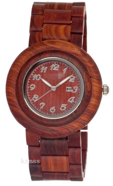 Discount Elegant Wood 25 mm Replacement Watch Strap SERO03_K0005155