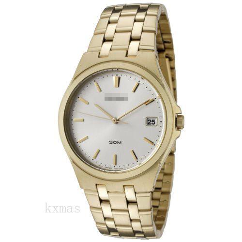 Discount Good Looking Gold-Tone Stainless Steel 19 mm Watch Bracelet SGEF14P1_K0006629