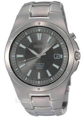 Discount Fashion Titanium 22 mm Wristwatch Band SKA397_K0016664