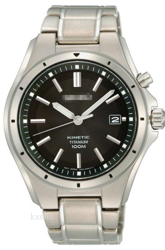 Wholesale Luxurious Titanium 22 mm Watch Band SKA493P1_K0007945
