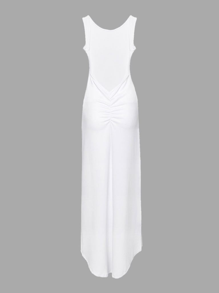 Womens White Maxi Dresses