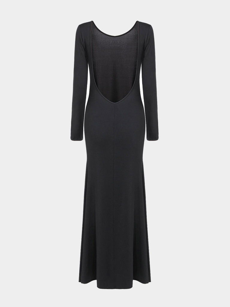 Womens Black Maxi Dresses