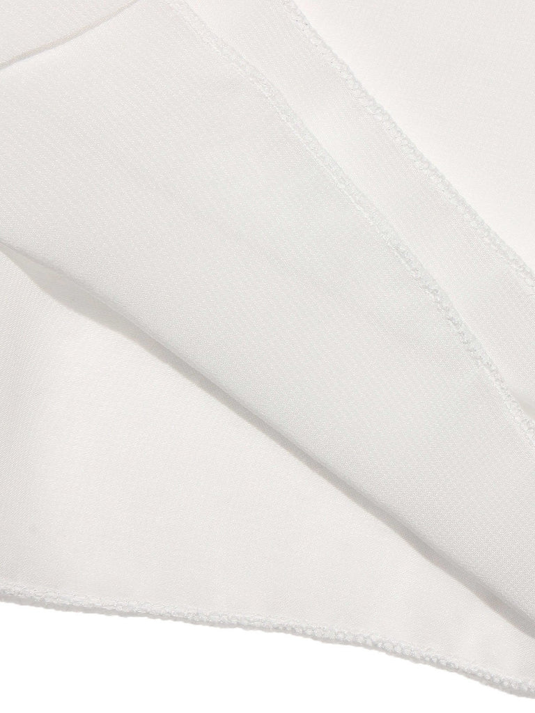 White V Neck Ladies T Shirts
