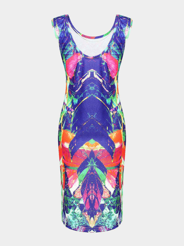 Womens Multi Floral Dresses