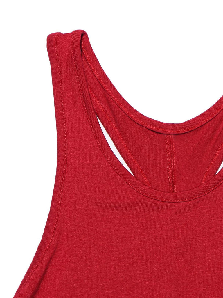 Ladies Burgundy Camis