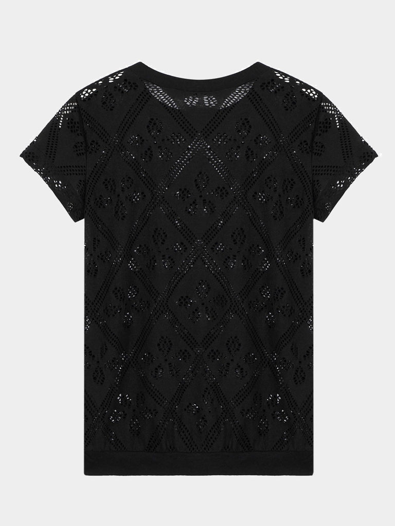 Womens Black T-Shirts