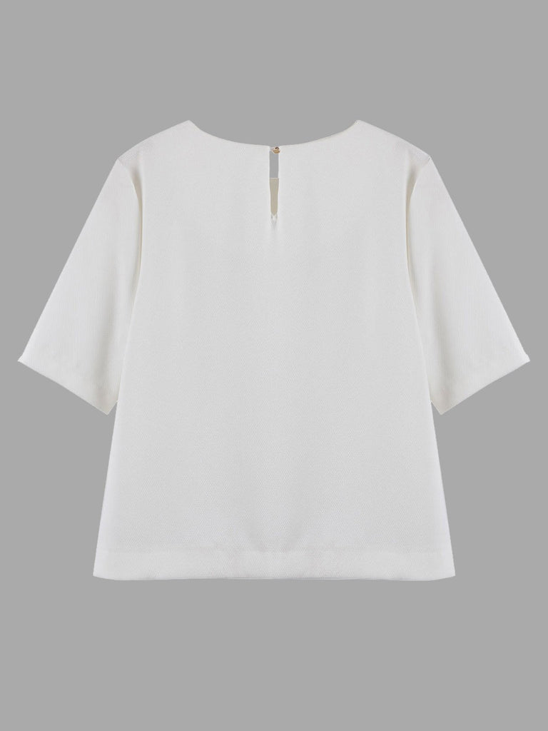 Womens White T-Shirts