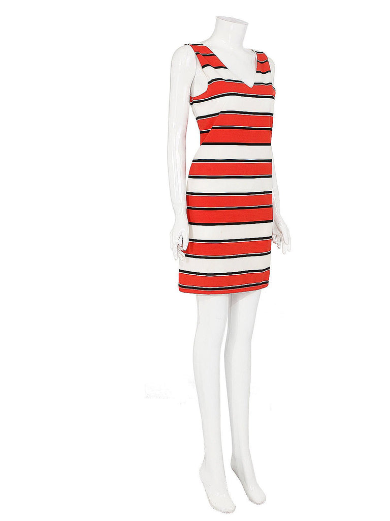 Ladies Striped Mini Dresses