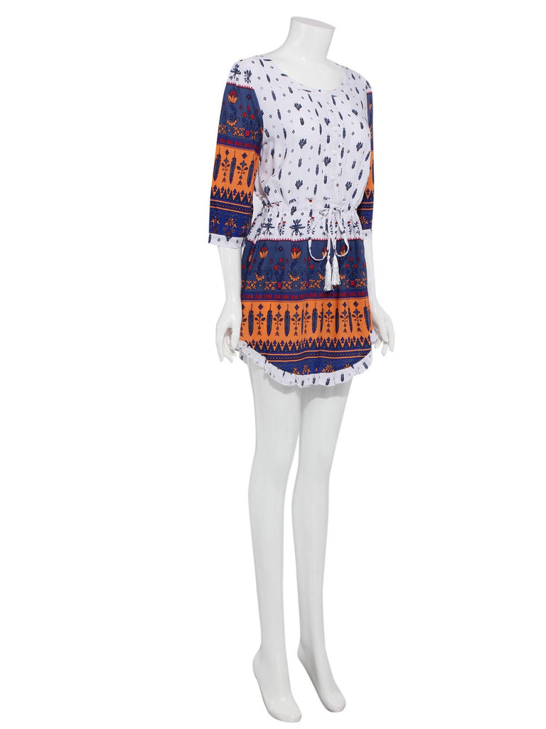 Ladies Multi Floral Dresses