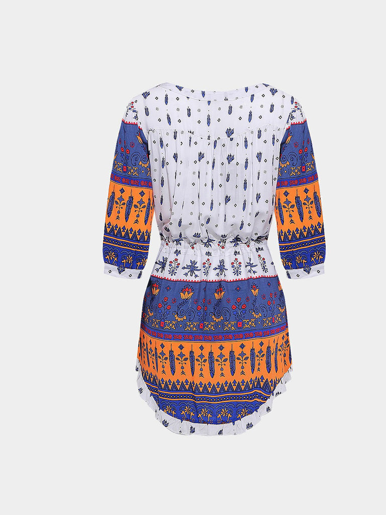 Womens Multi Floral Dresses