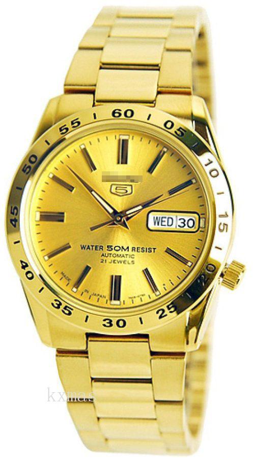 Wholesale High Fashion Gold Tone 18 mm Watch Band SNKE06K1_K0007352