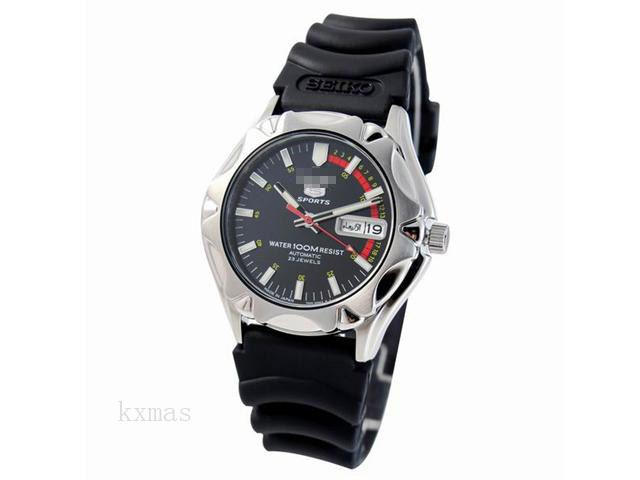 Wholesale Comfortable Rubber 20 mm Watch Strap SNZ449J2_K0006543