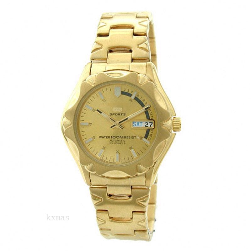 Wholesale OEM Gold Tone 20 mm Watch Band SNZ450J1_K0006541