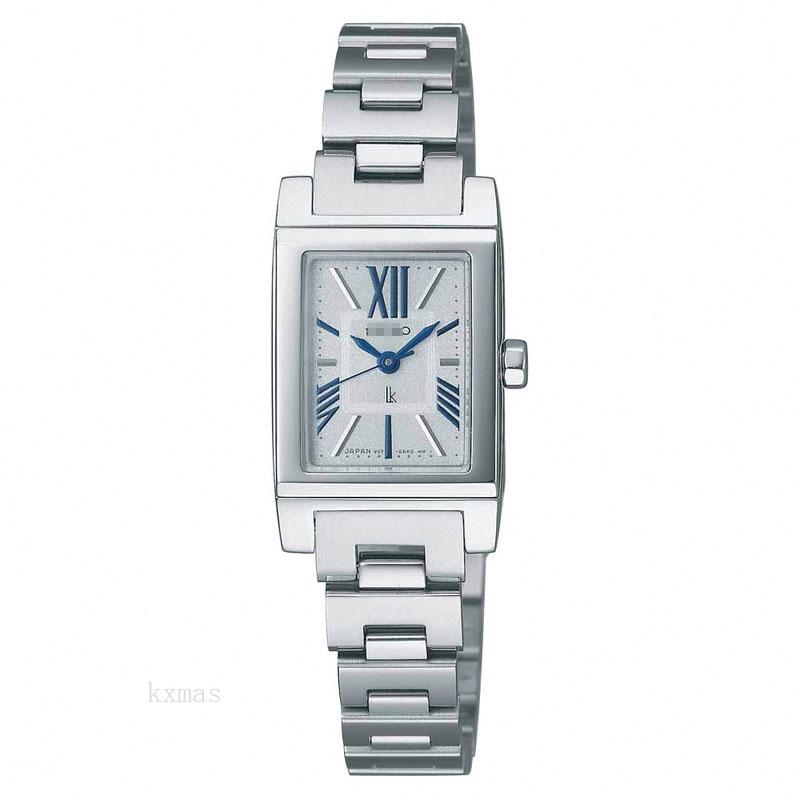 Best Online Companies Stainless Steel 11 mm Watch Belt SSVR087_K0005060