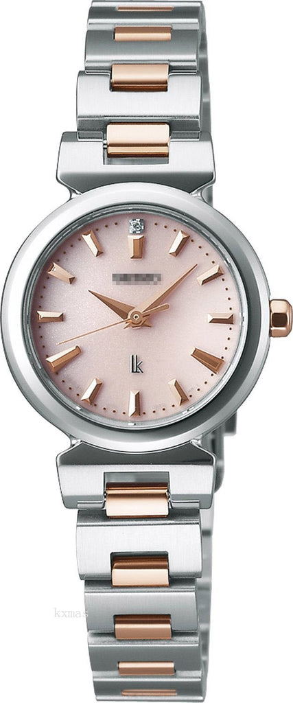 Best Buy Shop Online Rose Gold And Stainless Steel 11 mm Watch Band SSVR097_K0005056
